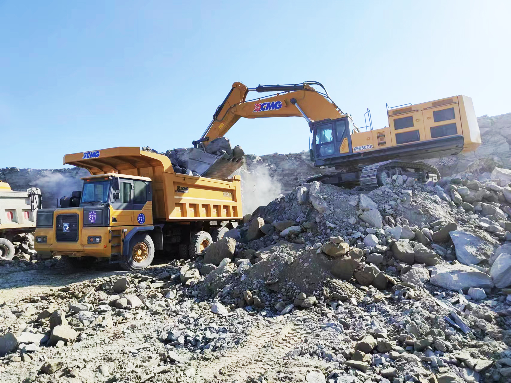 “黃金搭檔”—XE950GA與XDR90完美組合，高效賦能礦山開采